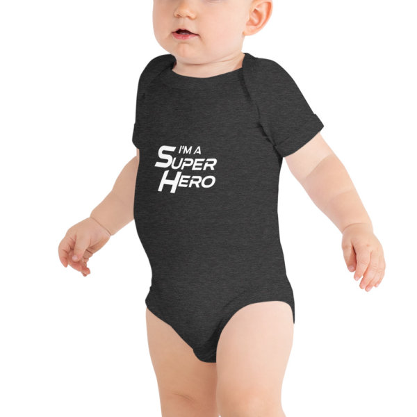 I'm a Superhero - Baby Short Sleeve Onsie 1