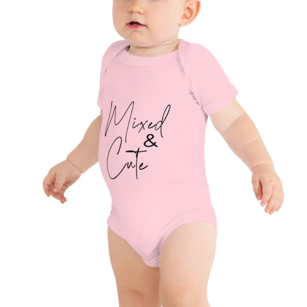 Mixed & Cute - Baby Short Sleeve Onsie 2