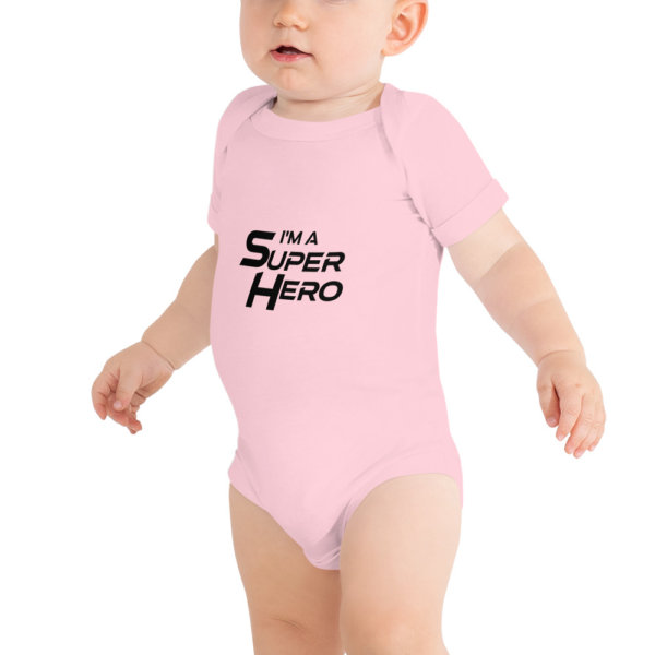 I'm a Superhero - Baby Short Sleeve Onsie 1
