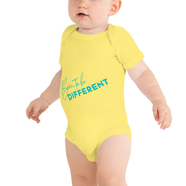 Born to be Different - Toddler Short Sleeve Onsie 1