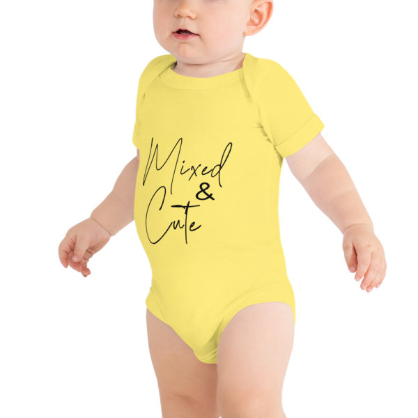 Mixed & Cute - Baby Short Sleeve Onsie 3