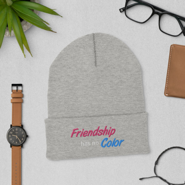 Friendship Has No Color - Cuffed Beanie 4