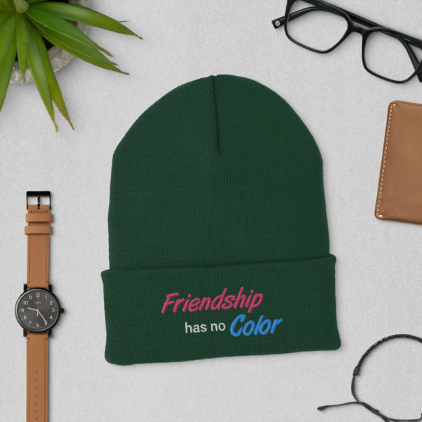Friendship Has No Color - Cuffed Beanie 3