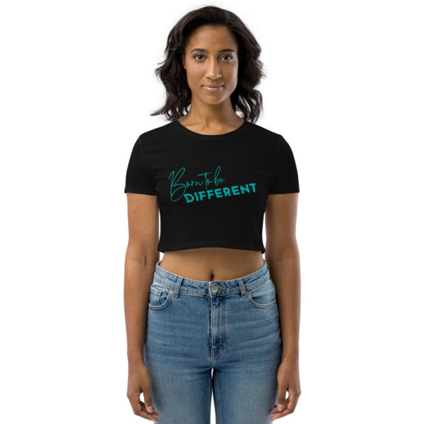 Born to be Different - Organic Crop Top 6
