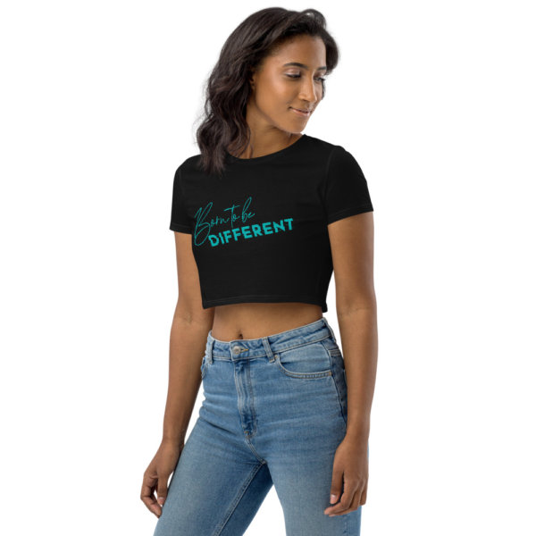 Born to be Different - Organic Crop Top 8