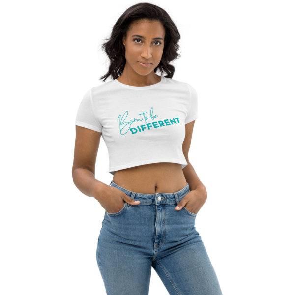 Born to be Different - Organic Crop Top 12