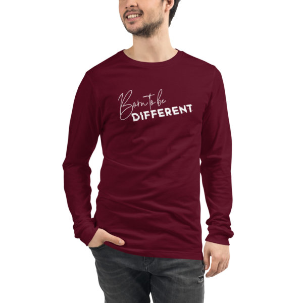 Born To Be Different - Men Long Sleeve Tee 3