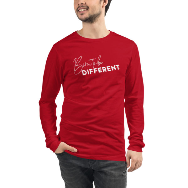 Born To Be Different - Men Long Sleeve Tee 4