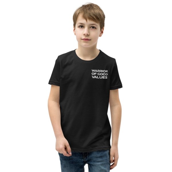 Warrior of Good Values - Youth Short Sleeve T-Shirt 1