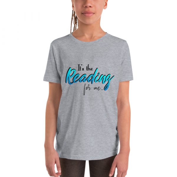 It's The Reading For Me - Youth Short Sleeve T-Shirt 2
