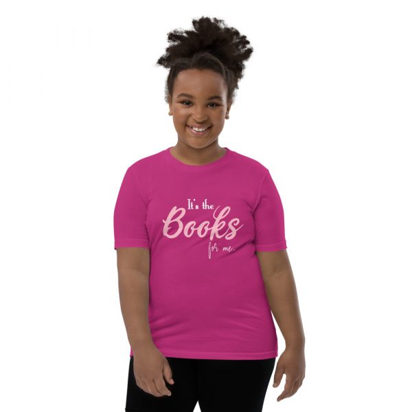 It's The Books For Me - Youth Short Sleeve T-Shirt 4