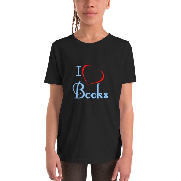 I Love Books - Youth Short Sleeve T-Shirt 2
