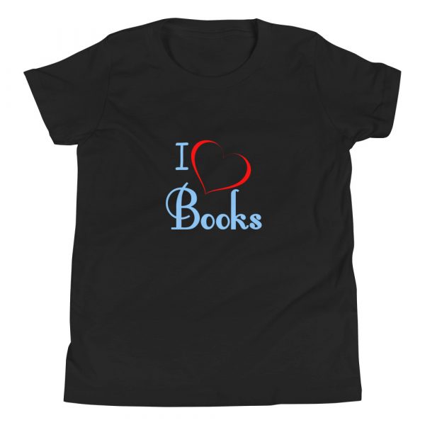 I Love Books - Youth Short Sleeve T-Shirt 3