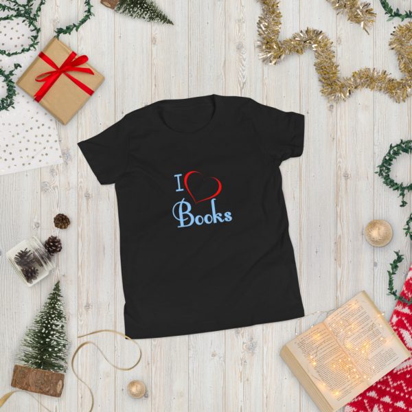 I Love Books - Youth Short Sleeve T-Shirt 4