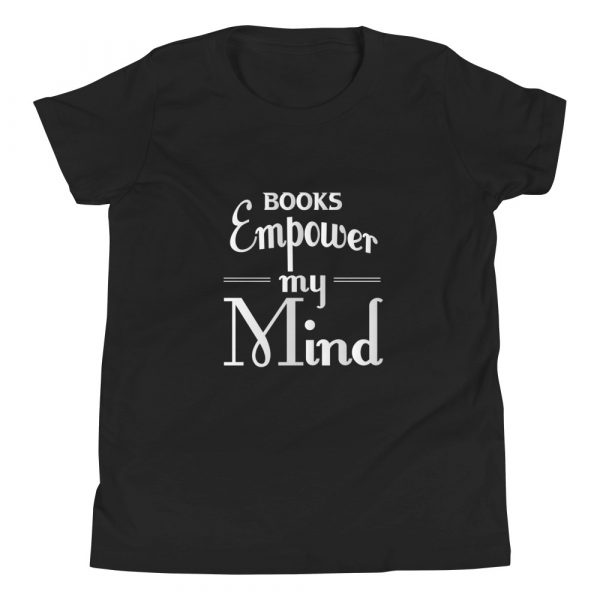 Books Empower My Mind - Youth Short Sleeve T-Shirt 3