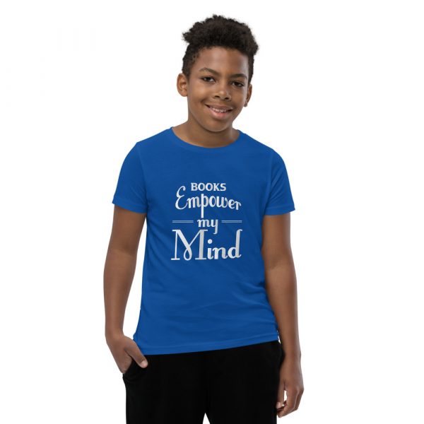 Books Empower My Mind - Youth Short Sleeve T-Shirt 10