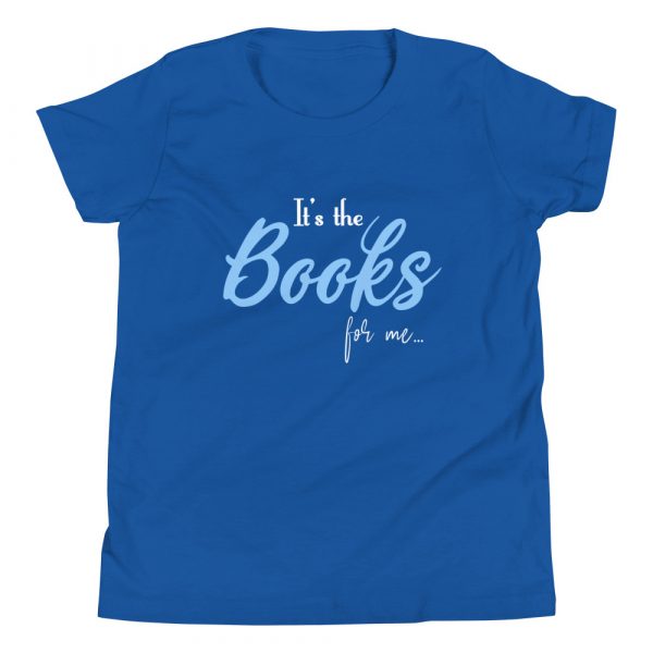 It's The Books For Me - Youth Short Sleeve T-Shirt 2