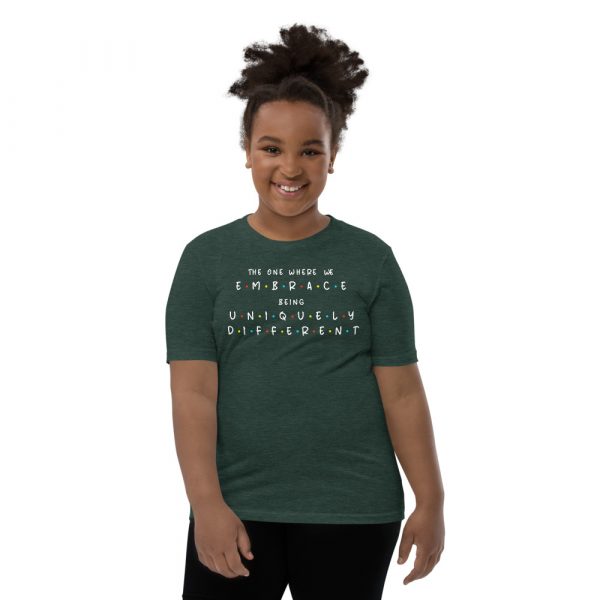The One Where We Embrace being Uniquely Different - Youth T-Shirt 1